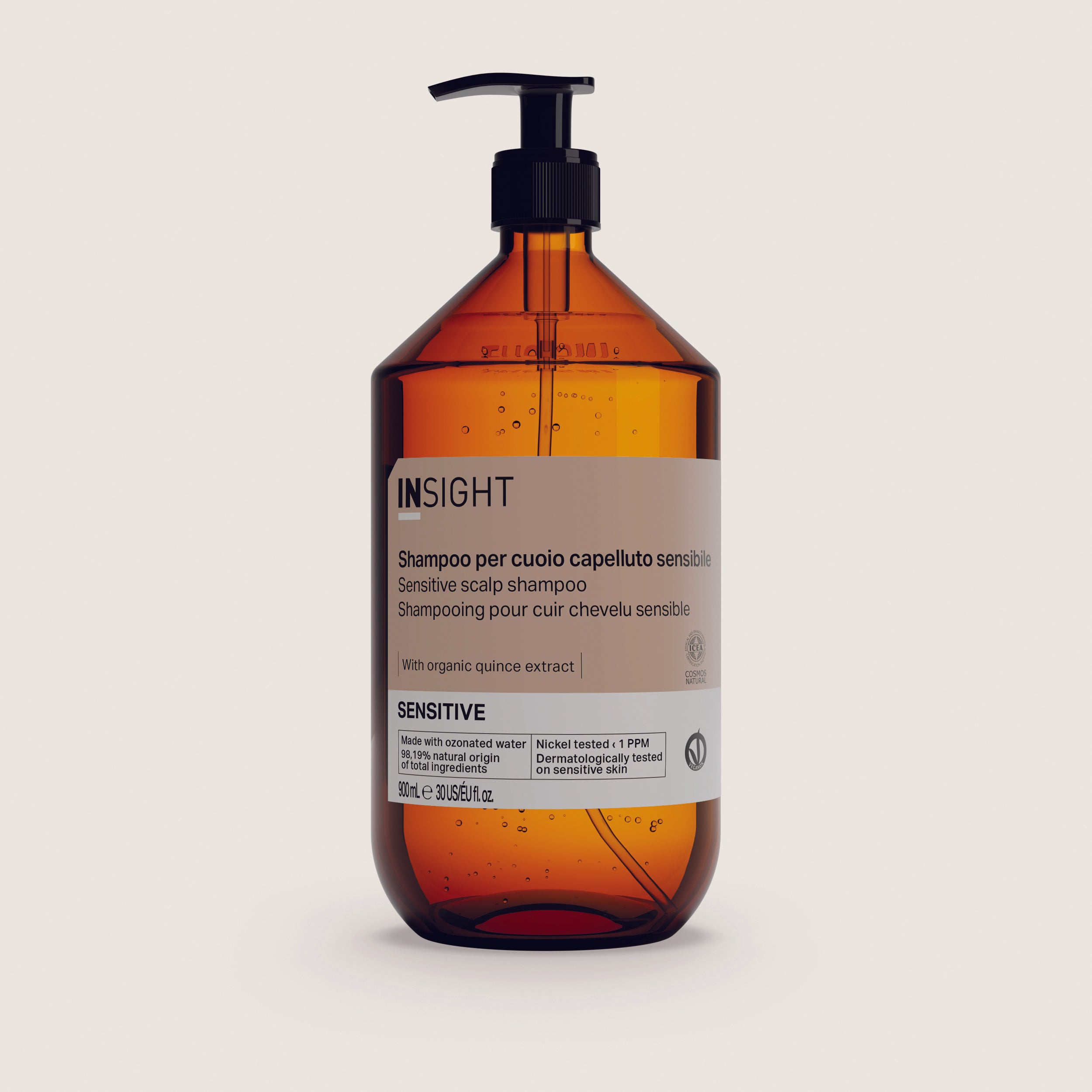 Sensitive Skin Shampoo New - GLASS Packaging